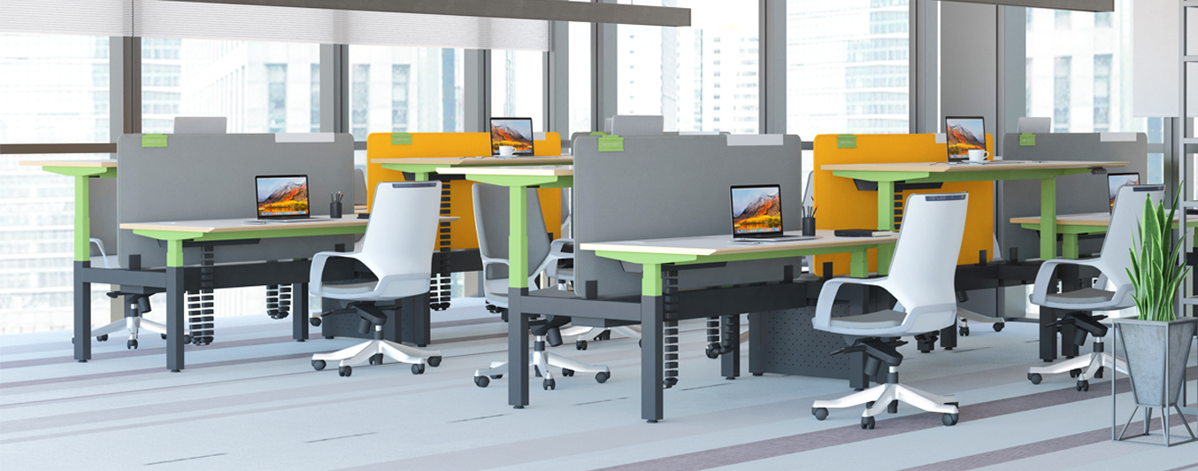 Height adjustable table