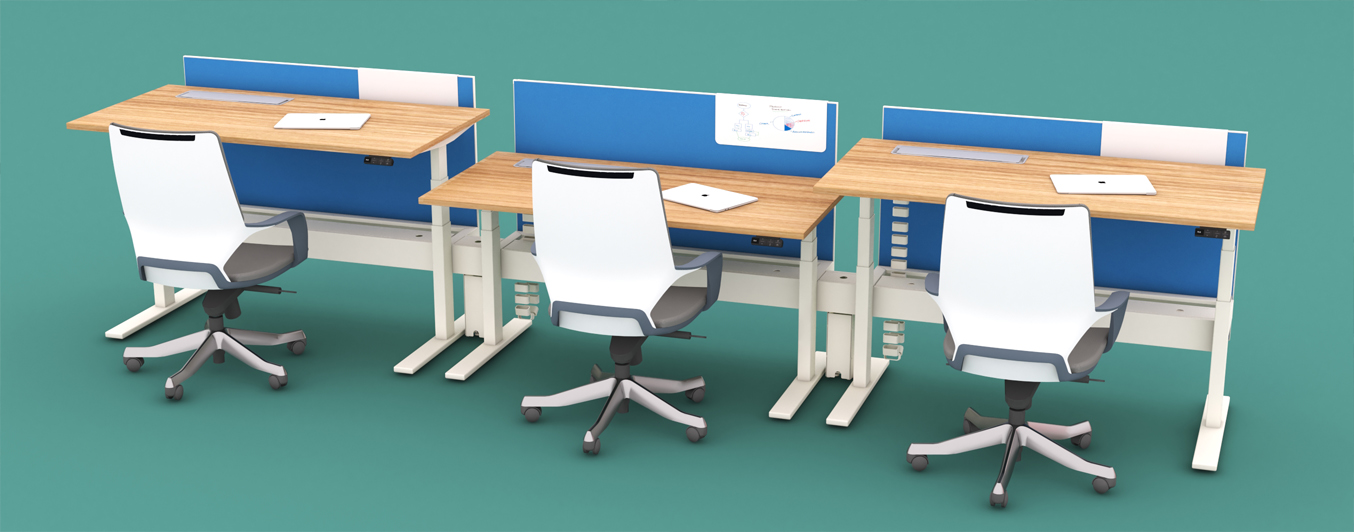 Height adjustable table